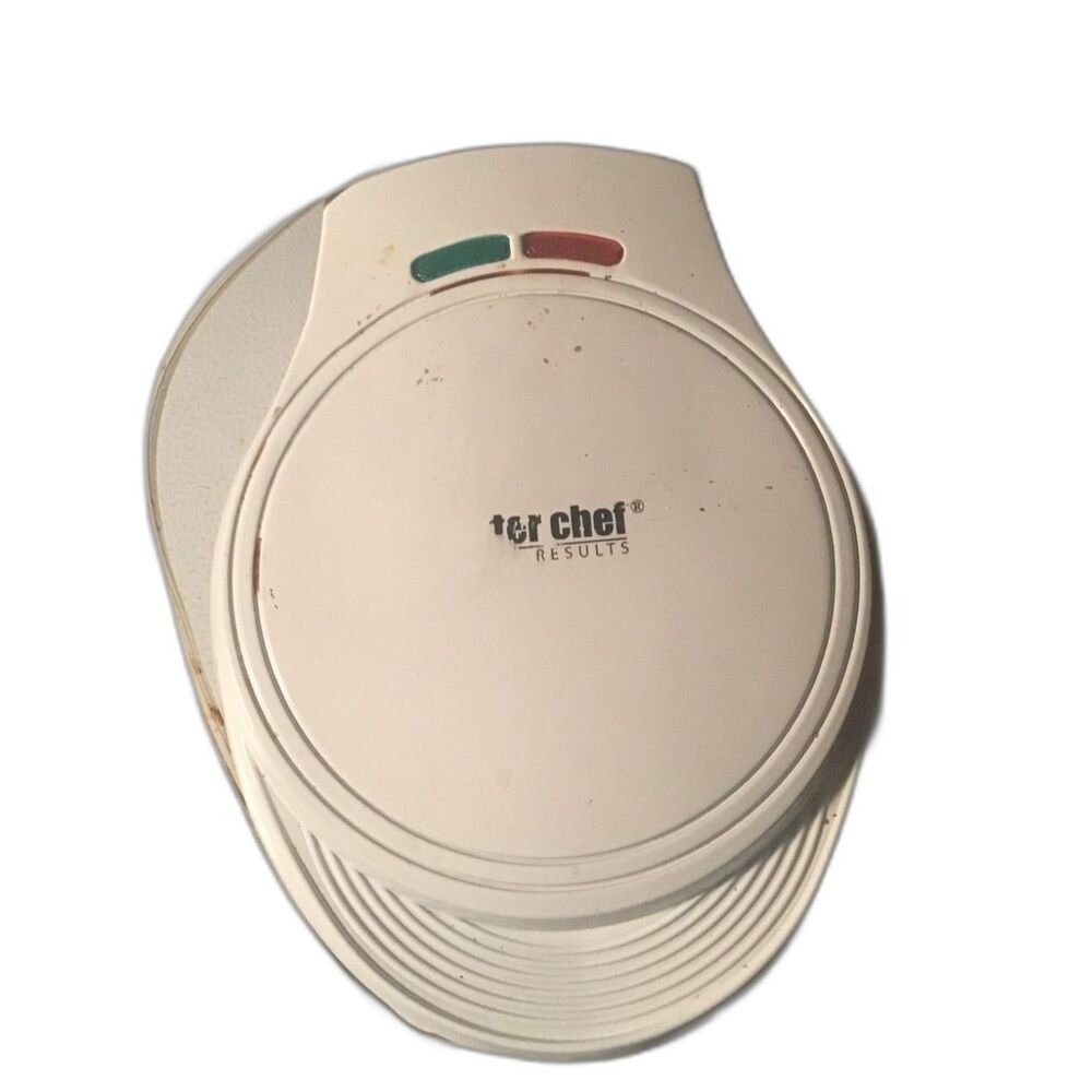 Better Chef "Results" Electric Double Omelette Maker - White Non-Stick Grill